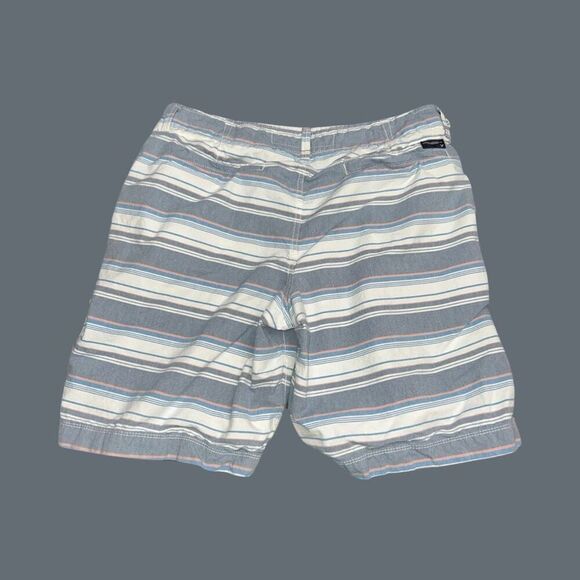 Men’s American Eagle Classic Striped Preppy Chino Shorts Size 34 - Picture 4 of 6